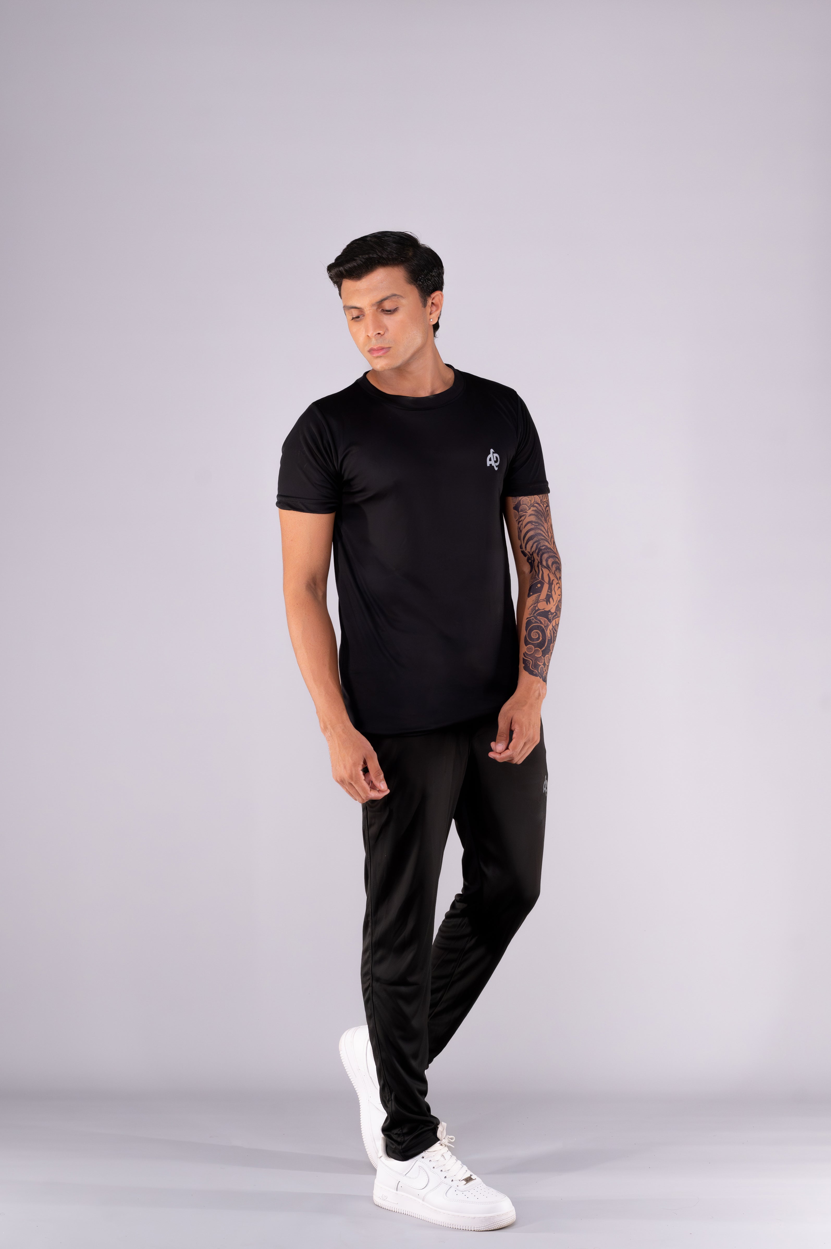 Men's Black Casual Comfy