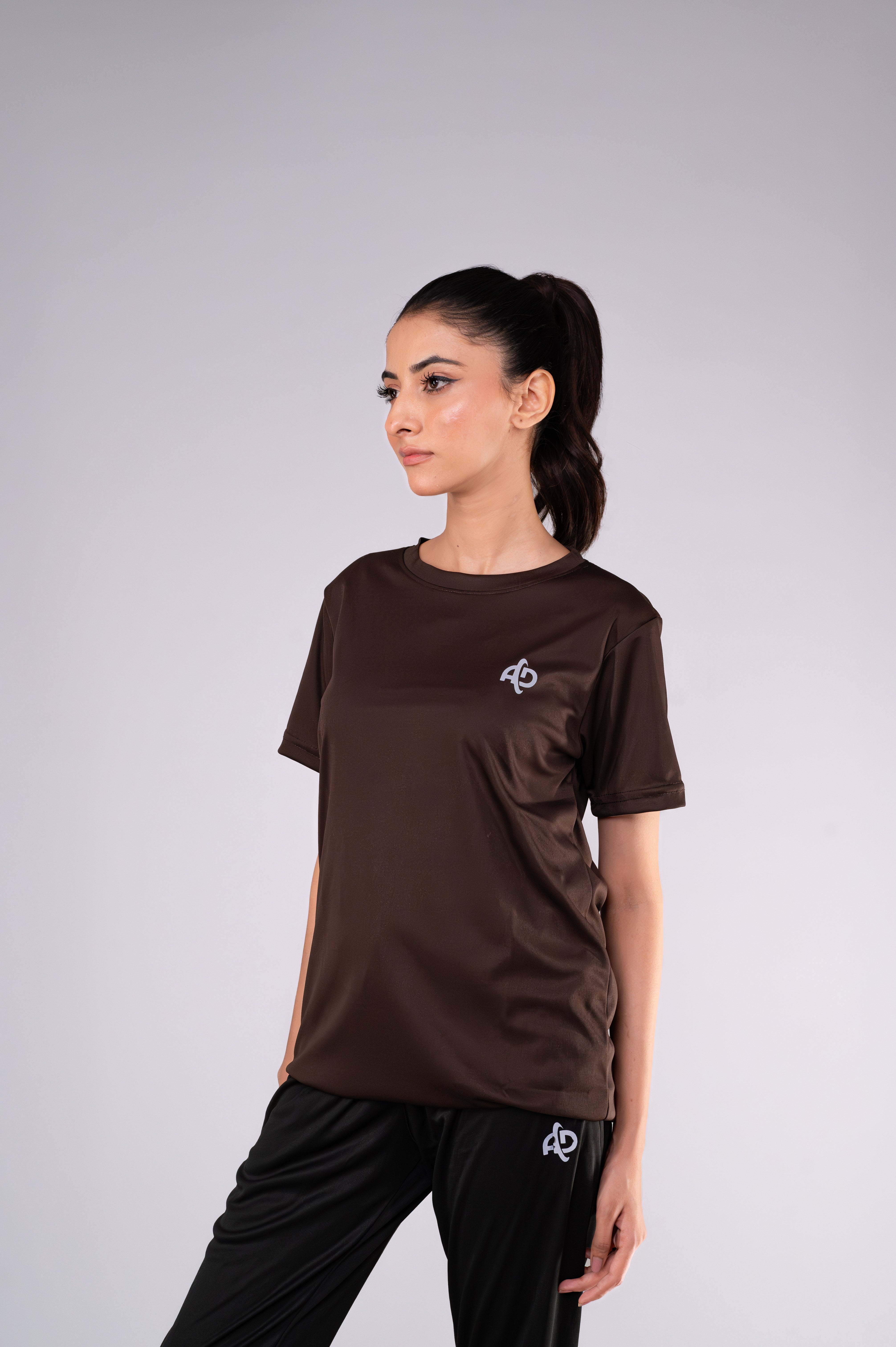 Brown Unisex Active Wear