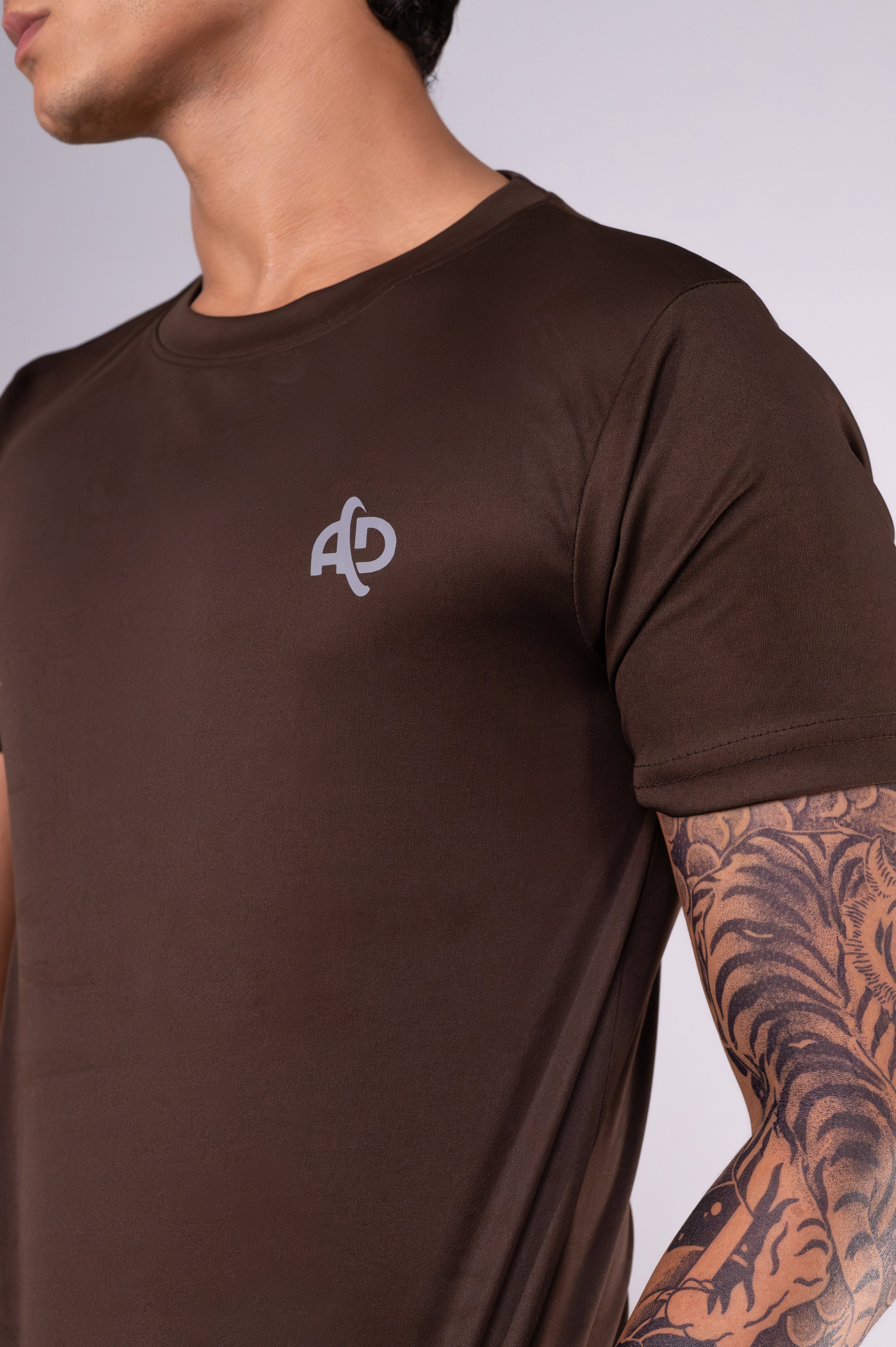 Brown Unisex Active Wear