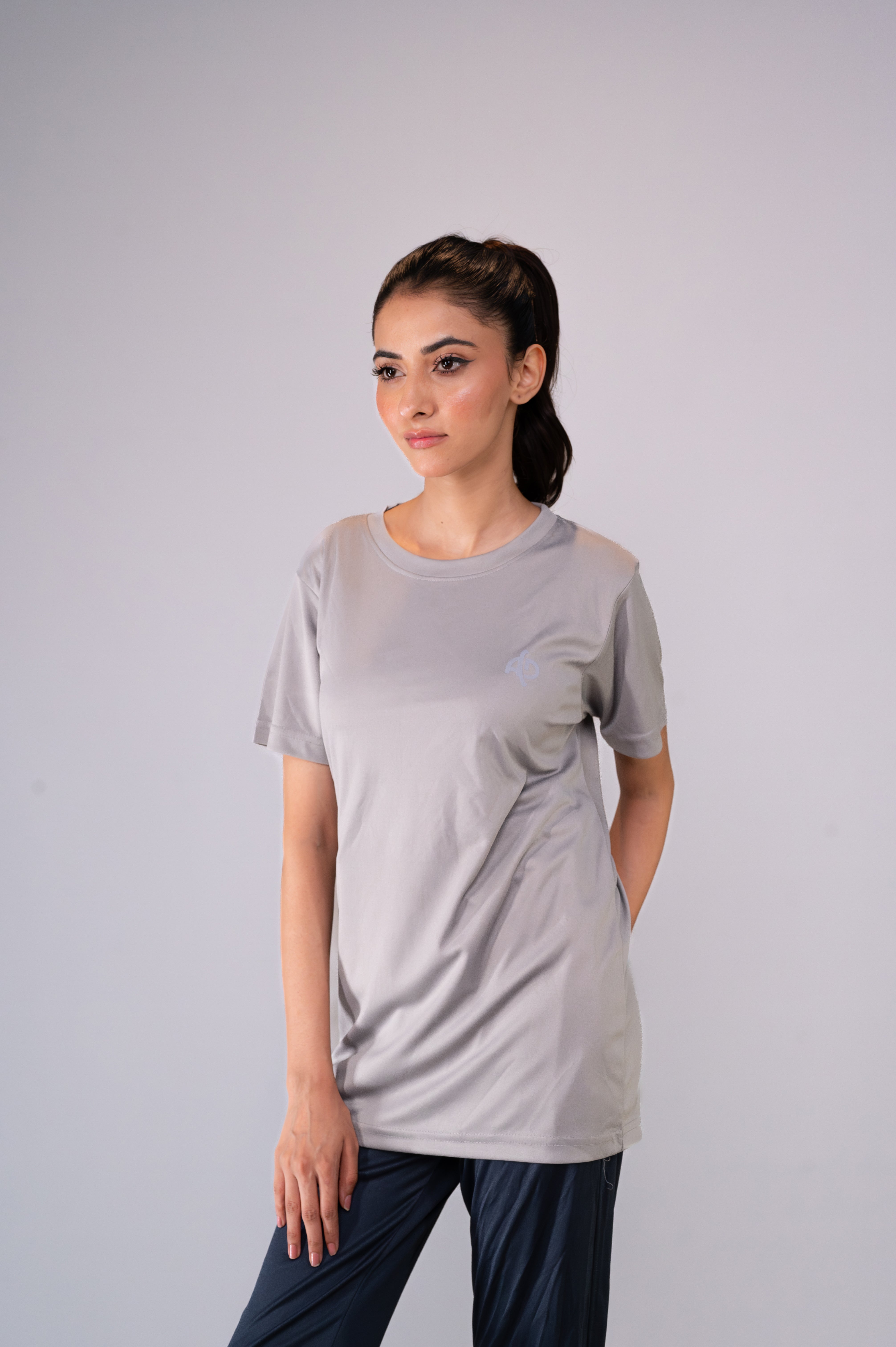 Grey Unisex Active Wear