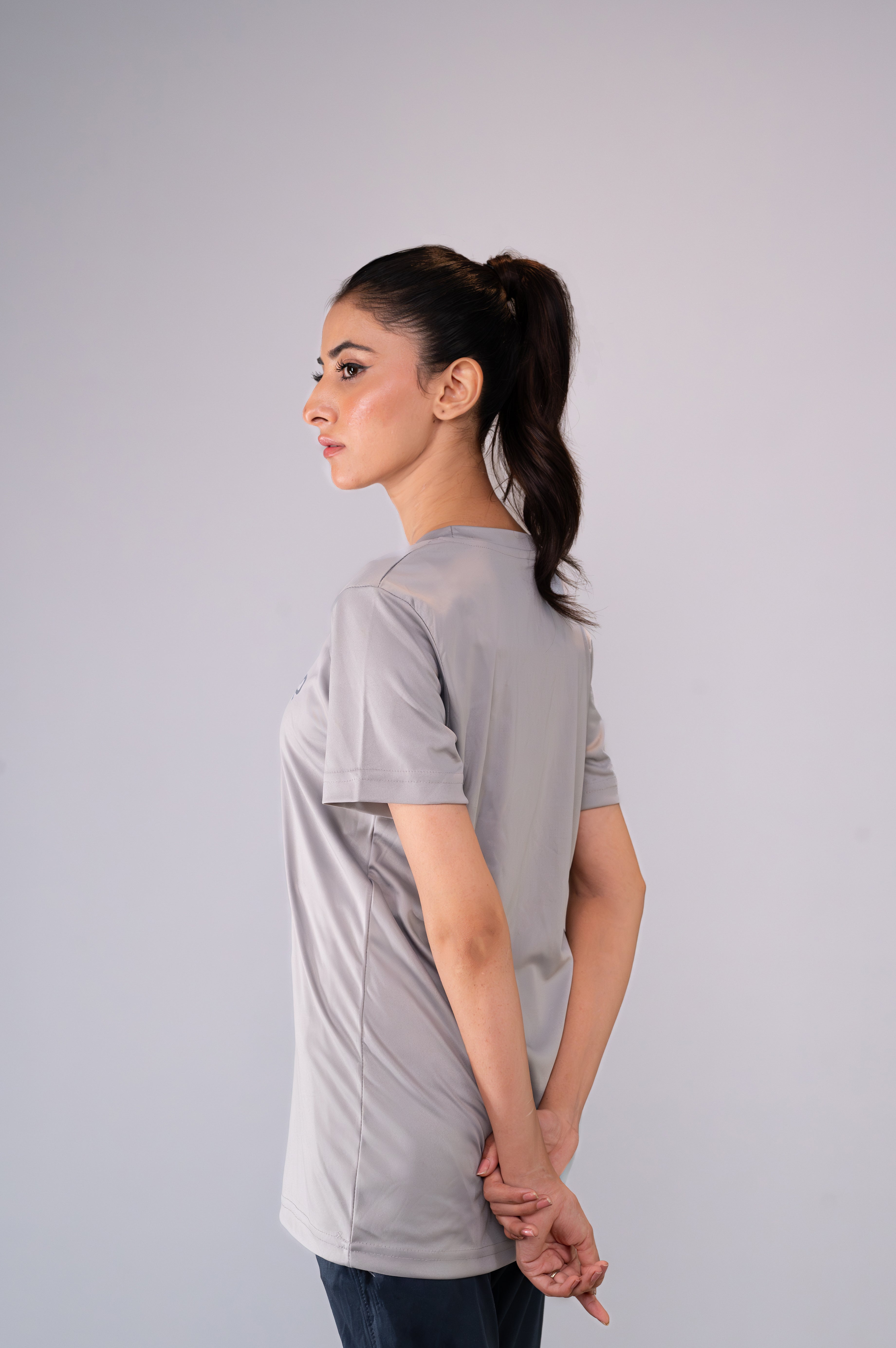 Grey Unisex Active Wear