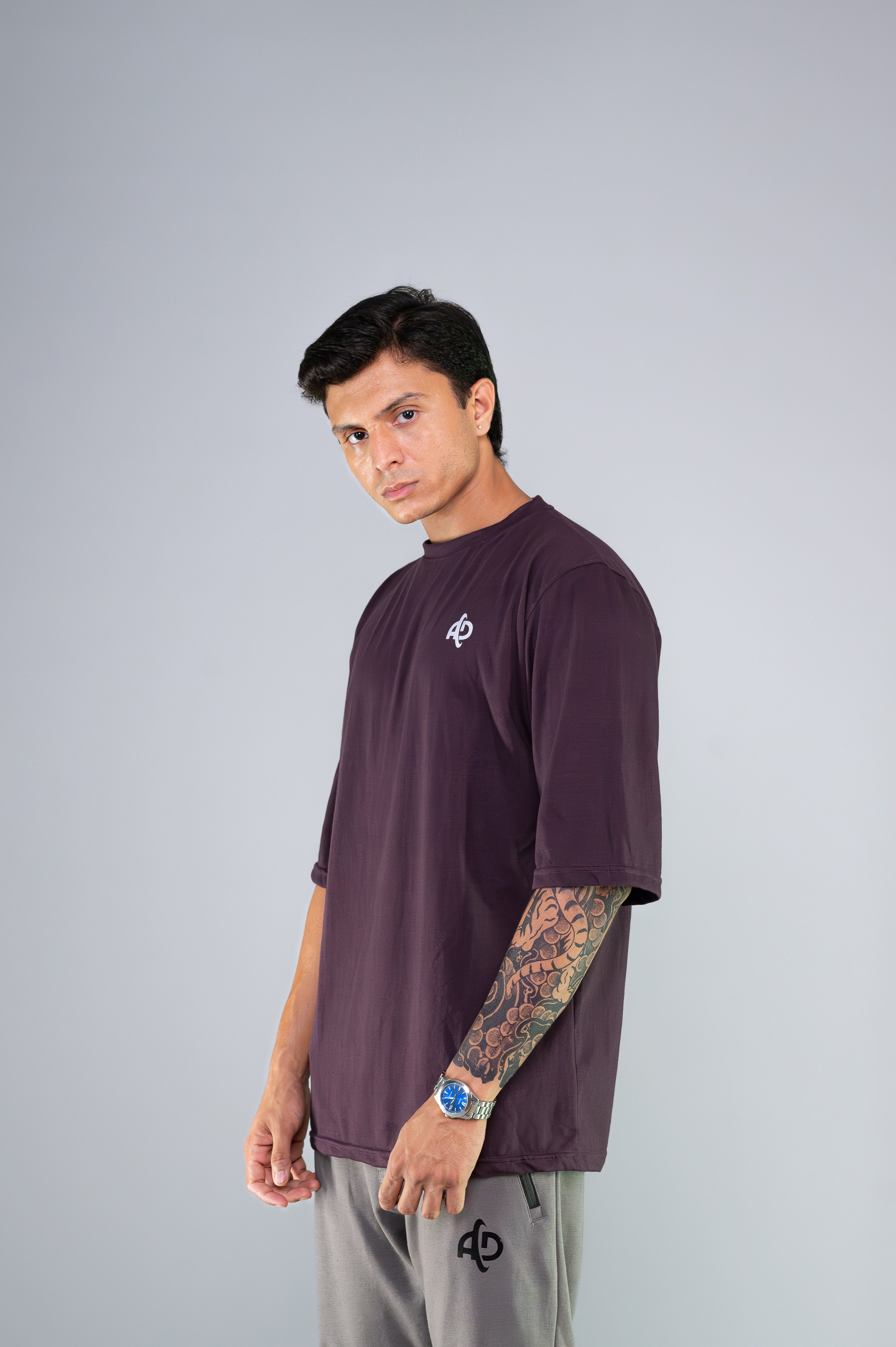 Men's Purple Casual Comfy